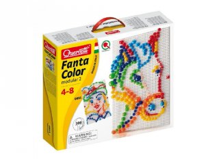 Quercetti Fanta Color lovacskás pötyi, 300 db-os kreatív készlet (0851, 4-8 év)