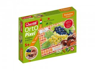 Quercetti, Mini Pixel Orto, ősz tüskejáték (0837, 5-10 év)