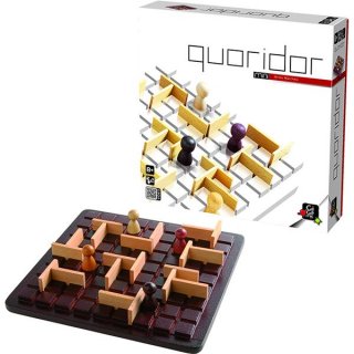 Quoridor Mini (Gigamic, kétszemélyes stratégiai társasjáték, 6-99 év)