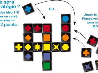 Qwirkle - formák, színek, kombinációk! (Schmidt Spiele, logikai társasjáték, 6-99 év)