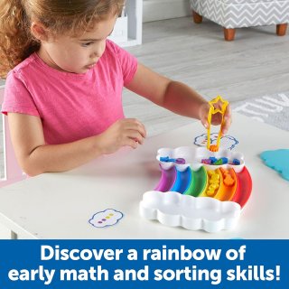 Rainbow Sorting Set szortírozó készlet, Learning Resources készségfejlesztő játék (3378, 3-7 év)