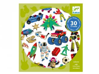 Retro toys, Djeco 30 db-os matrica készlet - 9263