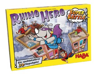 Rhino Hero, szuperhősök csatája (Haba, ügyességi társasjáték, 5-8 év)