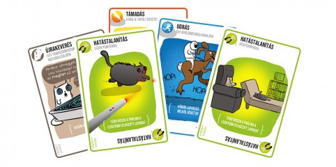 Robbanó cicák, egy roppant szórakoztató kártyajáték (7-99 év)