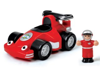 Robbie, a versenyautó és Jenson (Wow Toys, játékautó, 1-5 év)