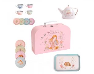  Moulin Roty Suitcase - Tea Party Set -The Rosalies