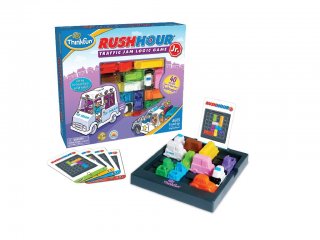 Rush Hour Junior, Csúcsforgalom Kisebbeknek! (Thinkfun, egyszemélyes autós logikai játék, 5-12 év)