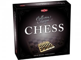 Sakk, fémdobozban (Tactic, 40218, kétszemélyes stratégiai fajáték, 6-99 év)