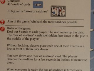 Sardines (Djeco, 5161, gyorsasági kártyajáték, 5-99 év)