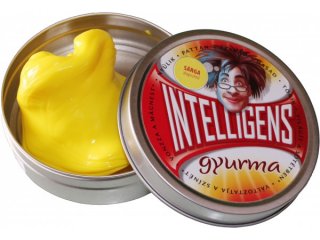 Sárga intelligens gyurma (kreatív kézügyesség fejlesztő, 3-99 év)