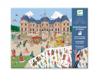 Satírozós kép, Vaux-le-Vicomte (Djeco, 9565, kreatív játék, 4-8 év)