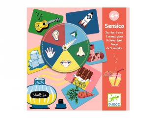 Sensico Érzékelés, Djeco készségfejlesztő társasjáték - 8195 (4-6 év)