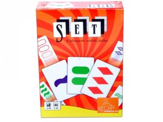 SET, a felismerés családi játéka (22 díjas társasjáték, egy igazán okos logikai kártyajáték, 6-99 év)