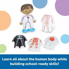 Skill Builders! Human Body, Learning Resources tudományos játék (1261, 4-8 év)