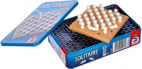 Solitaire, egyszemélyes fa logikai játék (8-99 év)
