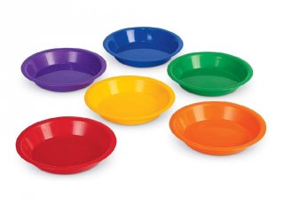 Sorting Bowls Szortírozó tálkák, 6 db-os Learning Resources készségfejlesztő játék (0745, 3-7 év)