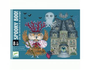 Spooky Boo! Djeco  memória- és stratégiai kártyajáték - 5098 (8-99 év)