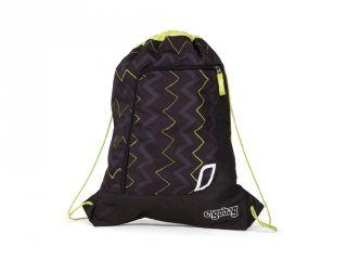 Sportzsák, Fekete (EBA-SPO-001-9B6, Ergobag, tornazsák, 6-12 év)