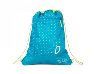 Sportzsák, Kék pöttyös (EBA-SPO-001-9B3, Ergobag, tornazsák, 6-12 év)