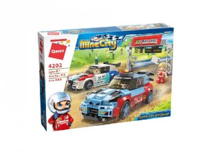 Sprint teljes gázzal, Lego kompatibilis építőjáték készlet (QMAN, 4202, 6-12 év)