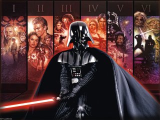Star Wars, Univerzum Episode I-VI, 500 db-os puzzle (Ravensburger, Csillagok háborúja, 500 db-os puzzle, 49x36 cm, 10-99 év) 