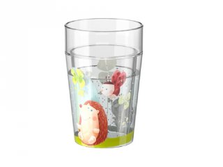 Süni glitteres pohár, Haba kiegészítő (150 ml)