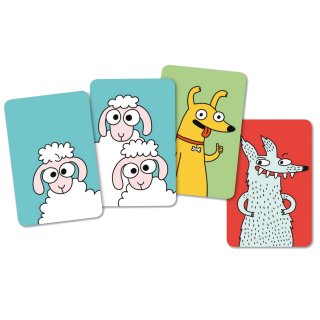 Swip'Sheep, Djeco stratégiai kártyajáték - 5145 (5-99 év)