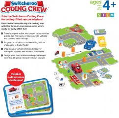 Switcheroo Coding Crew, Learning Resources programozható autók (3108, 4-10 év)