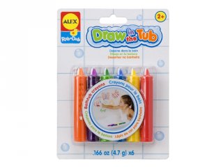 Szappankréta (Alex, 6 db-os kreatív fürdőjáték, 2-6 év)