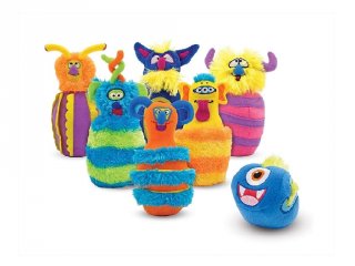 Szörny bowling, Melissa&Doug ügyességi, mozgásfejlesztő játék (2210, 2-5 év)