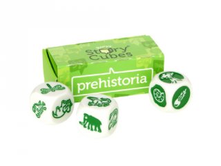 Sztorikocka kiegészítő, Őskor (Story Cubes, szókincsfejlesztő kockajáték, 4-99 év)
