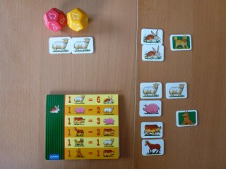 Szuper farmer mini (Granna, családi-, és logikai társasjáték, 7-99 év)