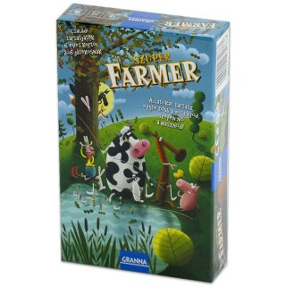 Szuper farmer mini (Granna, családi-, és logikai társasjáték, 7-99 év)