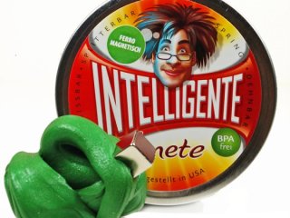 Szupermágnes zöld zafír, intelligens gyurma (kreatív kézügyesség fejlesztő, 7-99 év) 
