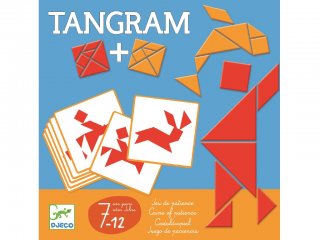 Tangram (Djeco, 8470, képalkotó logikai játék, 7-12 év)