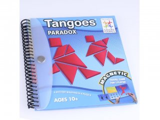 Tangram, Ellentétek (Smart Games, mágneses mozaikkép késztő úti játék, 5-99 év)