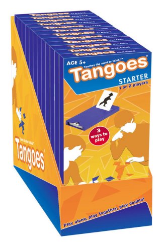 Tangram, Kezdő (Smart Games, mágneses mozaikkép készítő logikai játék, 4-12 év)