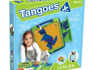 Tangram Kicsiknek, Tangoes Jr.  (Smart Games, mágneses logikai játék, 4-8 év)