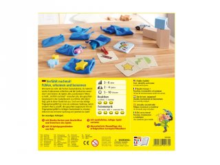 Tapintsd ki! Haba fejlesztő társasjáték (304508, 3-6 év)