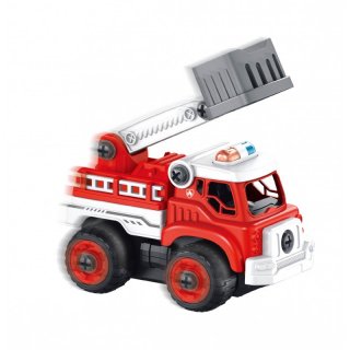 Távirányítós összeszerelhető tűzoltóautó, Buki szerepjáték (3-7 év)