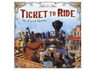 Ticket to Ride, kártyajáték (vonatos, családi stratégiai társasjáték, 8-99 év)