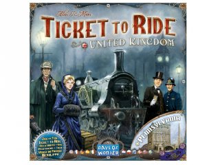 Ticket to Ride, Térkép kollekció 5., Egyesült Királyság és Pennsylvánia (vonatos, családi stratégiai társasjáték, 8-99 év)