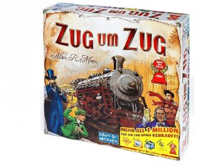 Ticket to Ride USA , Zug um Zug (Díjnyertes vonatos társasjáték, 8-99 év)