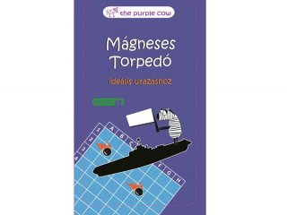 Torpedó (Purple Cow, mágneses, kétszemélyes, logikai úti társasjáték, 4-99 év)