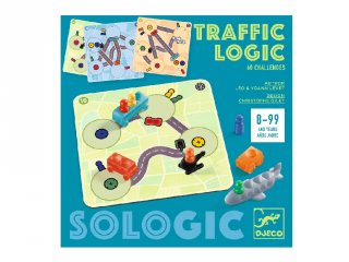 Traffic Logic Közlekedés Logika, Djeco logikai játék - 8585 (8-99 év)