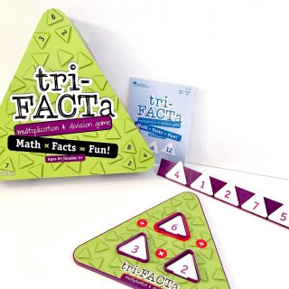 Tri-Facta, számolós logikai társasjáték (Learning Resources, szorzás és osztás, 8-12 év)