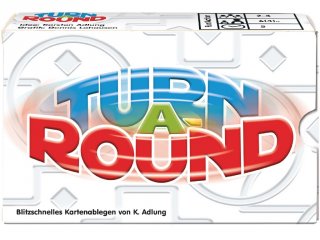 Turn A-Round, kártyajáték (Adl, gyorsasági társasjáték, 6-99 év)
