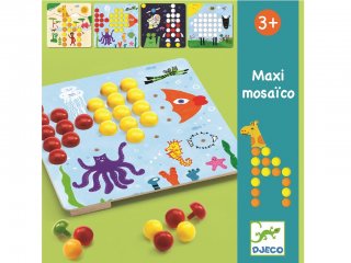 Tüskejáték, Maxi (Djeco, 8141, képkészítő játék, 3-7 év)