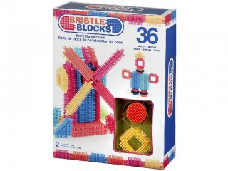 Tüskejáték szett (Bristle Blocks, 36 db-os kreatív építőjáték, 1,5-5 év)
