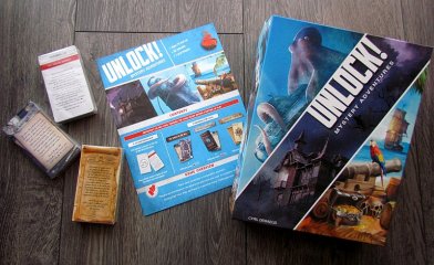 Unlock! 2. Rejtélyes kalandok, kooperatív parti társasjáték (10-99 év)